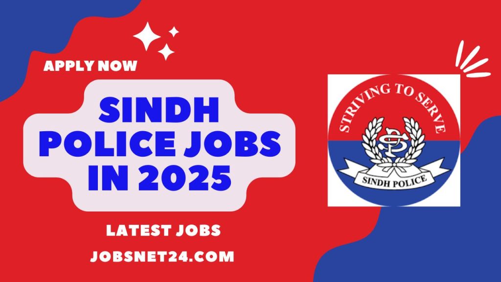 Sindh Police Jobs 2025