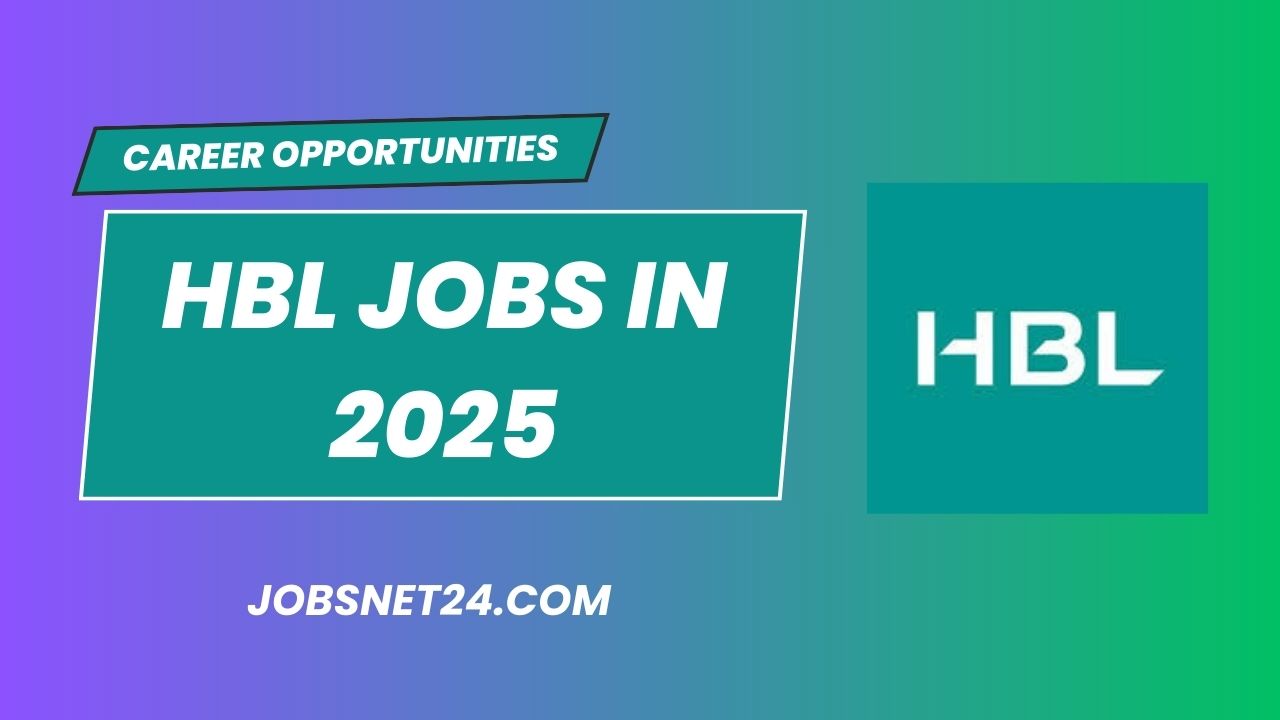 Habib Bank Limited HBL Jobs 2025