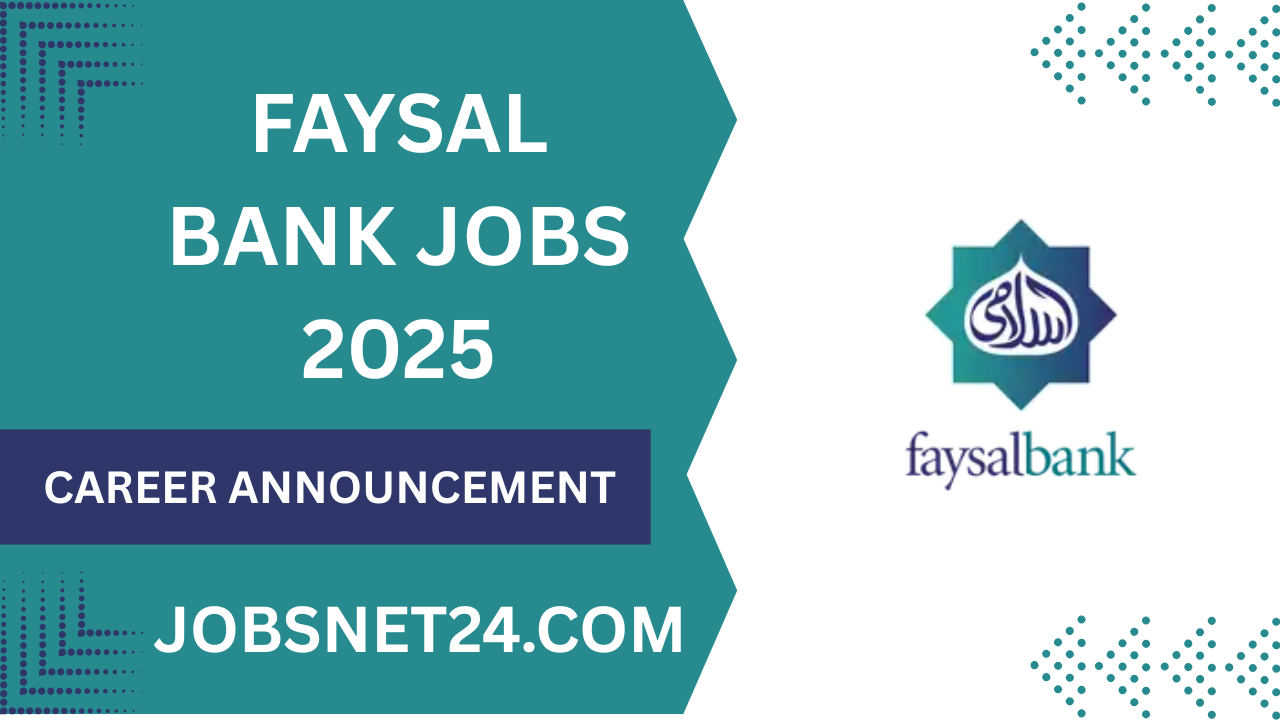Faysal Bank Jobs 2025